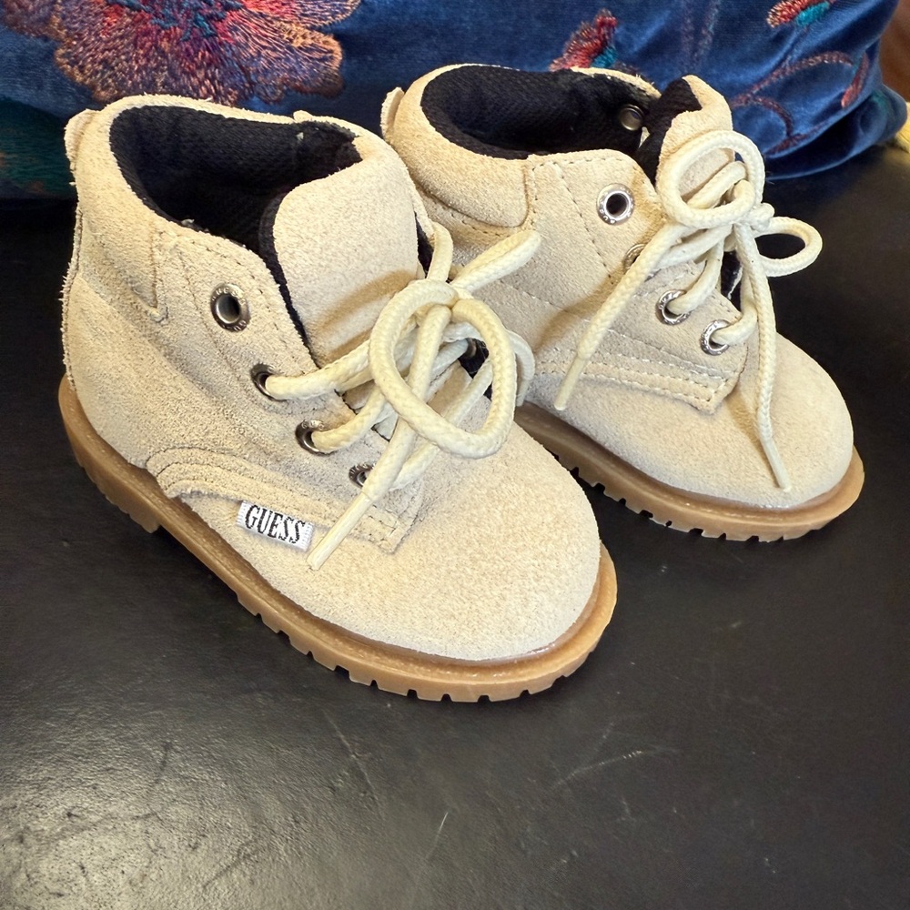 Guess Kids Tan Boots